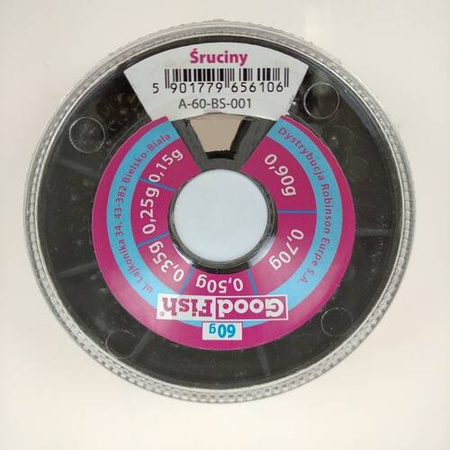 Śruciny, pudełko 60g GoodFish A-60-BS-001
