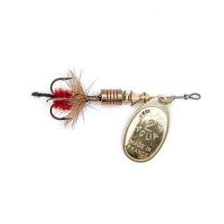 Błystka Mepps AGLIA MOUCHE złota / czerwona mucha nr  00