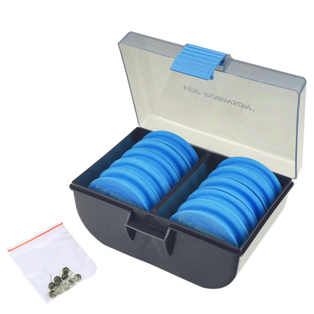 Pudełko VDE-Robinson na przypony z krążkami EVA (10szt) Robinson 67-A0-PP5