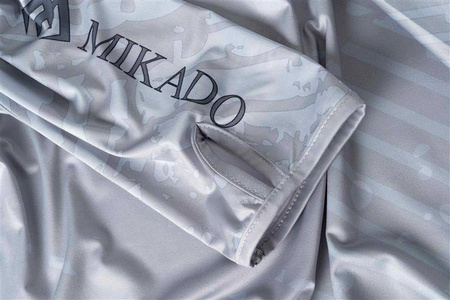 BLUZA - Z KAPTUREM Z FILTREM UPF rozm. XXL - op.1szt. MIKADO UMB-01UPF-XXL