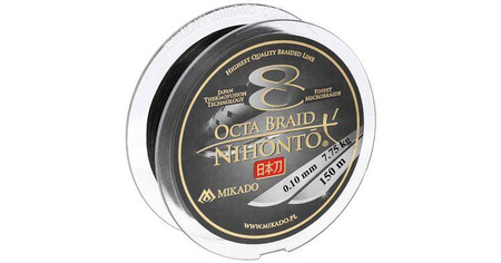 PLECIONKA NIHONTO OCTA BRAID  016 BLACK 150M MIKADO