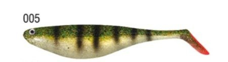 GUMA FLAT SHAD 16,5cm KOL. 05 GLITTER PERCH OP.3SZT KONGER 338022005