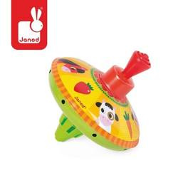 Bączek metalowy Farma opakowanie zbiorcze 6 szt. (3 szt. zielone i 3 szt. czerwone), Janod