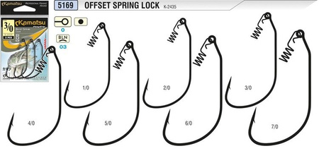 HACZYK KAMATSU OFFSET SPRING LOCK K-2435 5/0 BLNO OP.3SZT 516900350