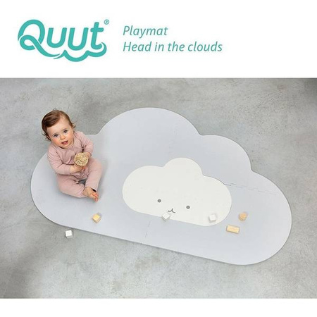 QUUT Mata do zabawy piankowa podłogowa Chmurka Playmat Pearl Grey