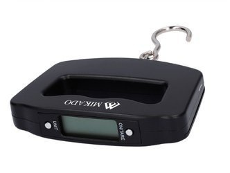 WAGA ELEKTRONICZA 002 DO 50 KG -CZARNA MIKADO AM-DFS-50-002