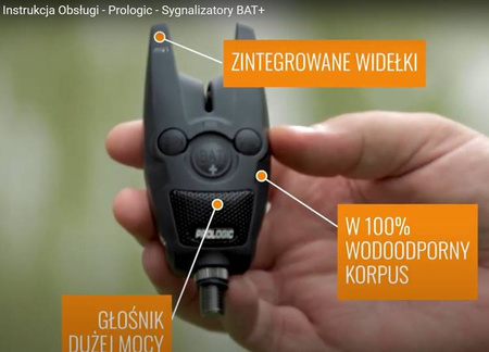 Zestaw Sygnalizatorów Prologic BAT+ Bite Alarm Blue Set 3+1 (57079)