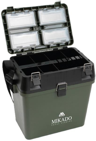 SKRZYNKA - SIEDZISKO ABM 317 - GREEN (37 x 24 x 37.5 cm) MIKADO UABM-317