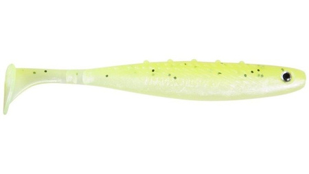 GUMA RIPPER Aggressor PRO - GREEN KIWI 4"/10cm 3szt PEARL/CHARTREUSE black glitter DRAGON CHE-AG40D-01-650