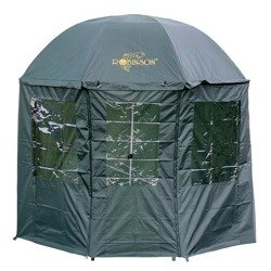Parasol wędkarski z osłoną, średnica 2,10m Robinson 92-PA-005