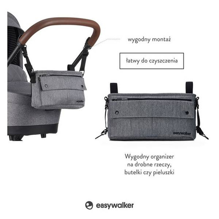 Easywalker Organizer do wózka uniwersalny Diamond Grey