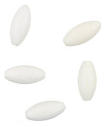 PŁYWAJĄCE KULKI  ELIPSA - 15 x 7mm - ŻÓŁTE - op.8szt. MIKADO AM-SUR-KU03-15-Y