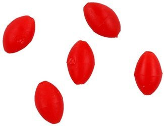 KORALIK ELIPSA MIĘKKI 4x6 mm / 0.8 - Czerwony - op.25szt. MIKADO AM-SUR-K03-4-R