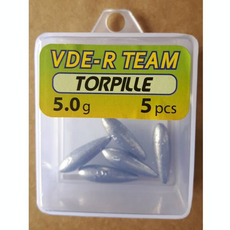 Oliwki wyczynowe VDE-R 6,0g x 5 VDR Team 60-WY-008