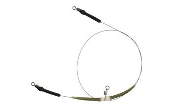 PRZYPON STALOWY SYSTEM 40cm / 10 kg - op.2 szt (BROWN) MIKADO ZG11-029