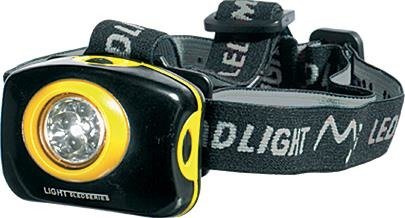 LATARKA DLA WĘDKARZA DO ZAŁOŻENIA NA CZOŁO OKRĄGŁA 5 DIOD JAXON AJ-LAR108