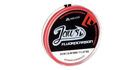 ŻYŁKA FLUOROCARBON JAWS 0.40mm/11.37kg/25m MIKADO ZFLJ01-040-25