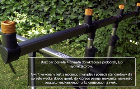STATYW, ROD POD, STANOWISKO KARPIOWE RPD 08 JAXON PZ-RPD008