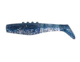 Ripper  Phantail PRO - BLUE MADNESS 2"/5cm 5szt./bag CLEAR/CLEAR SMOKED silver/blue/black glitter BOX    DRAGON CHE-PT20D-20-895