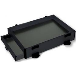 Kaseta aluminiowa z boczną szufladą kolor czarny VDR Team 67-CO-K05