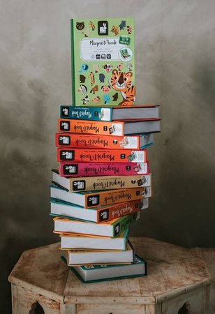 Magnetyczna układanka Puzzle zwierzątka Magnetibook, Janod