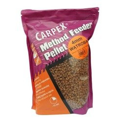 Carpex Method Feeder Pellet - Truskawka, śr. 4mm, 0,75kg Carpex 64-MT-040-STR