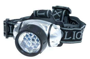 LATARKA JAXON DO ZAŁOŻENIA NA CZOŁO OKRĄGŁA 14 DIOD JAXON AJ-LAR029