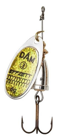 BŁYSTKA OBROTOWA EFFZETT EXECUTOR SPINNER 4G / #2 / REFLEX GOLD DAM 60476