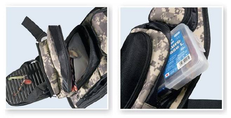 Kamizelka tech. STREET FISHING TechVest z wymiennymi torebkami DRAGON CHR-98-13-005