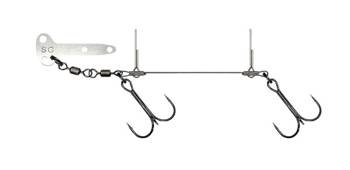 PRO PEG BLADE RIG LARGE #1 X 2 11CM 23KG 0.78MM 2PCS Savage Gear (77206)