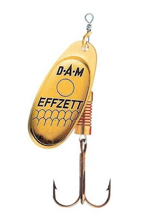 BŁYSTKA OBROTOWA EFFZETT STANDARD SPINNER GOLD ROZMIAR 1 - 3g DAM 5120201