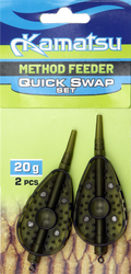 KOSZYCZEK QUICK SWAP 20g METHOD FEEDER KAMATSU op.2szt 960001009