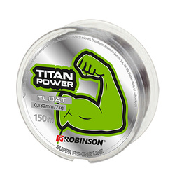 Żyłka Robinson Titan Power Float 0,275mm, 150 m, szara Robinson 55-TPF-027