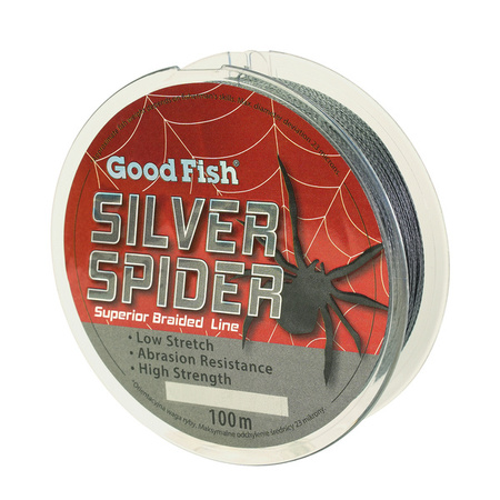Plecionka GoodFish Silver Spider 0.20mm, 100m GoodFish A-56-SS-020