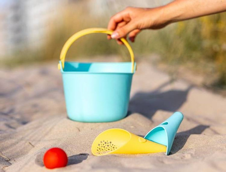 QUUT Zestaw 2 łopatek wielofunkcyjnych z piłeczką Cuppi Banana Blue, opakowanie zbiorcze 5 szt.