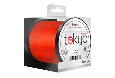 ŻYŁKA Monofil Delphin TOKYO pomarańczowy 0,309mm 7,3kg 300m Delphin (101000194)