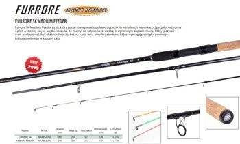FURRORE 3K MEDIUM FEEDER 390 c.w. up to 140g MIKADO WAA852-390