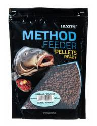 NAWILŻONY PELLETS METHOD FEEDER READY 2MM KIEŁBASA 500G JAXON FM-PR18