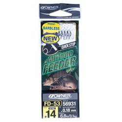 (R) PRZYPON OWNER METHOD FEEDER FD-63 HACZYK 10+PRZYPON 0,20 MM 1X6SZT HO-FD6310