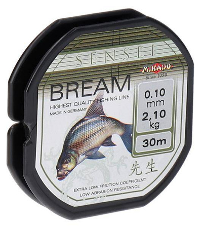 ŻYŁKA SENSEI BREAM 0.10mm\2.60kg\30m - 1szp. MIKADO ZLEC-010