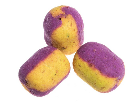 DUMBELS DUO COLOR SINKING METHOD FEEDER 8/10MM ORZECH TYGRYSI/KUKURYDZA 50G JAXON FM-DSD05