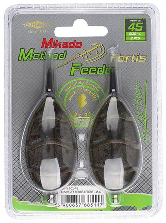KOSZYCZEK METHOD FEEDER FORTIS XL 65 g – op.2szt MIKADO AMFF1-2XL-65