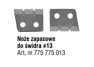 NOŻE ZAPASOWE DO ŚWIDRA #13 775775013