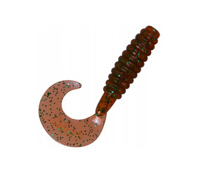 Twister  JUMPER 2"/5cm 20szt./bag MOTOR OIL green glitter     DRAGON CHE-JU20S-36-004