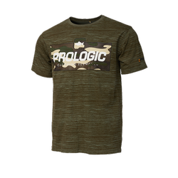 BARK PRINT T-SHIRT M BURNT OLIVE GREEN Prologic (73748)