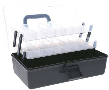 SKRZYNKA NA AKCESORIA WĘDKARSKIE - H413 (30cm x 20cm x 18cm) MIKADO UAC-H413