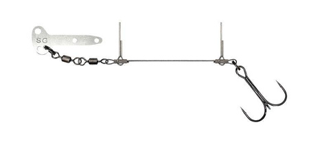 PRO PEG BLADE RIG LARGE #1/0 10CM 23KG 0.78MM 2PCS Savage Gear (77207)