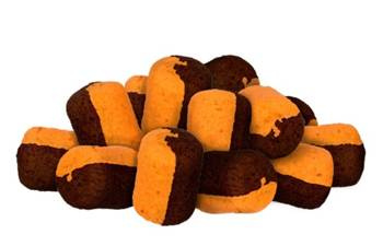 KULKI DUO DUMBEL WAFTERS C.Z. CZEKOLADA-POMARAŃCZA 6X8MM 15G JAXON FZ-CZ8820