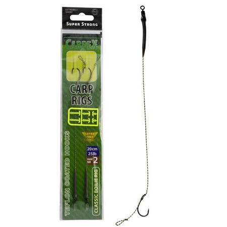 Przypon karpiowy Anti Eject 20cm, 15lb, rozmiar 8 (2 szt.) Carpex 01-C-TSS1-08