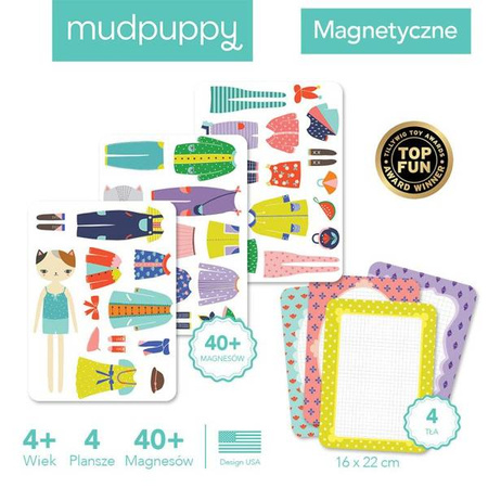 Mudpuppy Magnetyczne Postacie Kocie modelki 4+